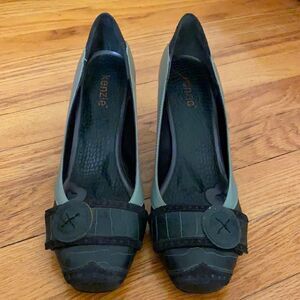 NWOT Kenzie vintage Mad men snakeskin heels 6M‎